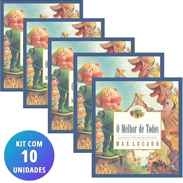 Kit O Melhor de Todos, Max Lucado - (10 Livros) #Exclusivo100Cristão
