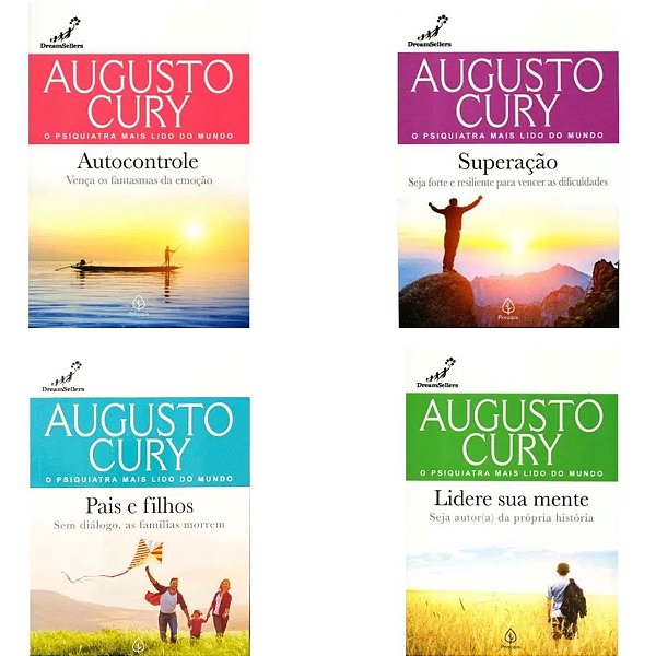 Kit Augusto Cury - Emoções - (4 Livros)