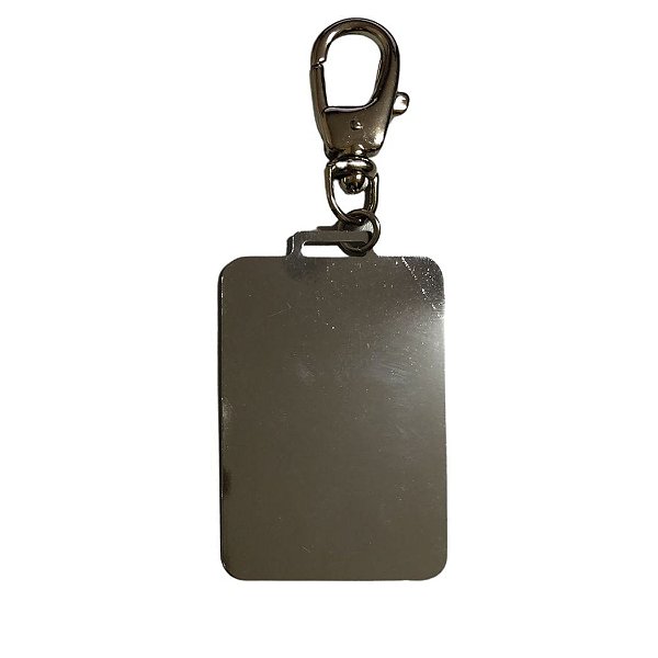 Chaveiro Metal Quadrado Gigante - Personalizado