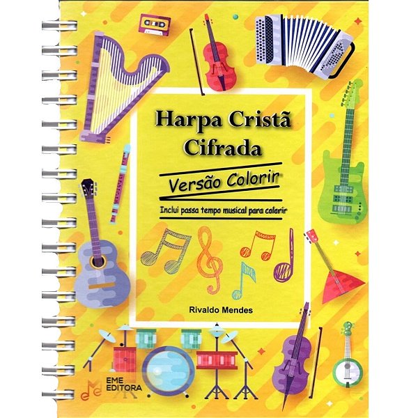 Harpa Cristã Cifrada - Versão Colorir