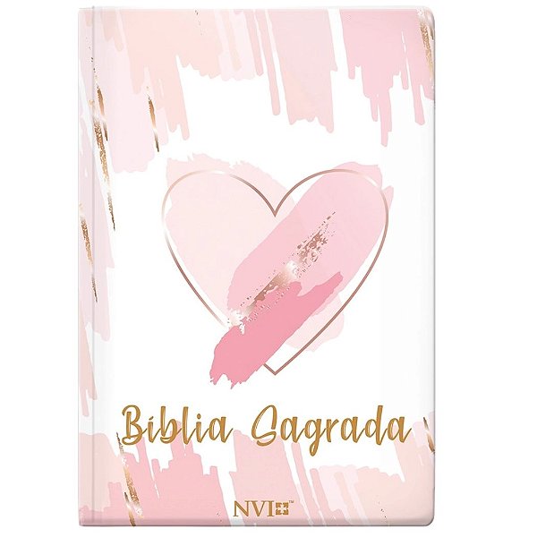 Bíblia NVI Slim - Pinceladas do Amor - Capa Dura