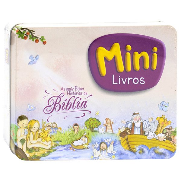 Mini Livros - Com Caixinha - (10 Livros)