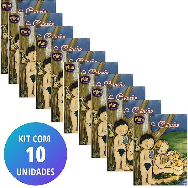 Kit Mini Bíblicos - A Criação - (10 Unidades)