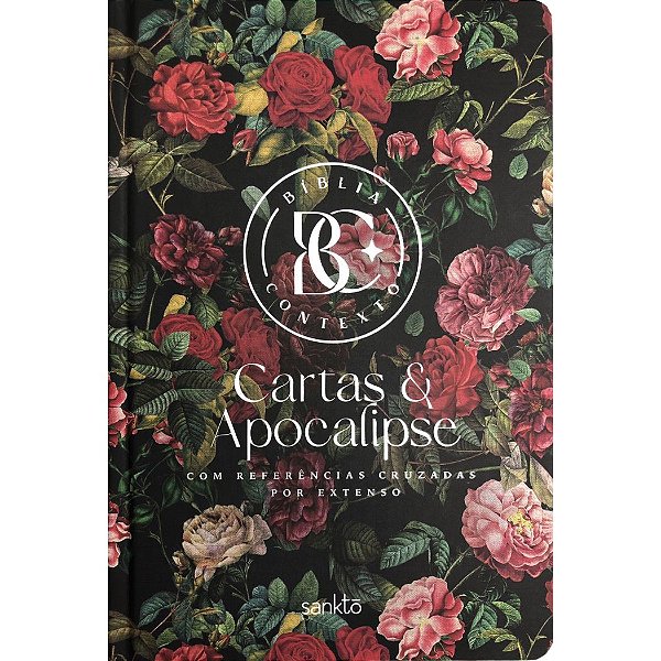 Bíblia Contexto - Cartas e Apocalipse - Floral - Capa Dura #20AnosDe100%