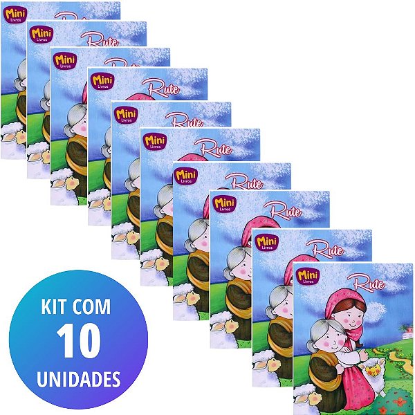 Kit Mini Bíblicos - Rute - (10 Unidades)