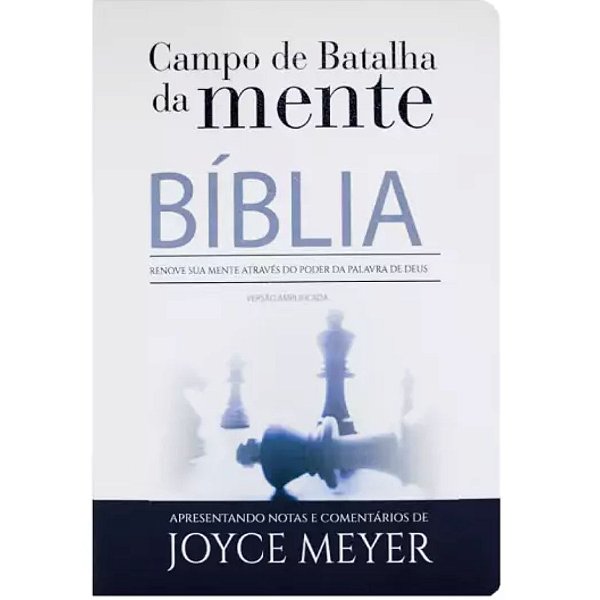 Bíblia Campo de Batalha da Mente - Branco