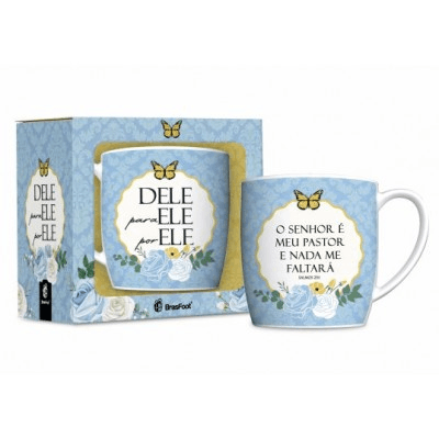 Caneca de Porcelana - Dele para Ele por Ele