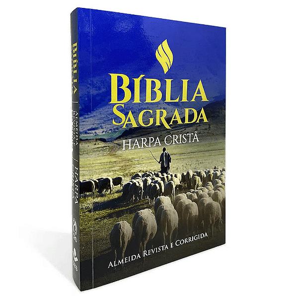 Bíblia Sagrada RC, com Harpa - Rebanho Azul
