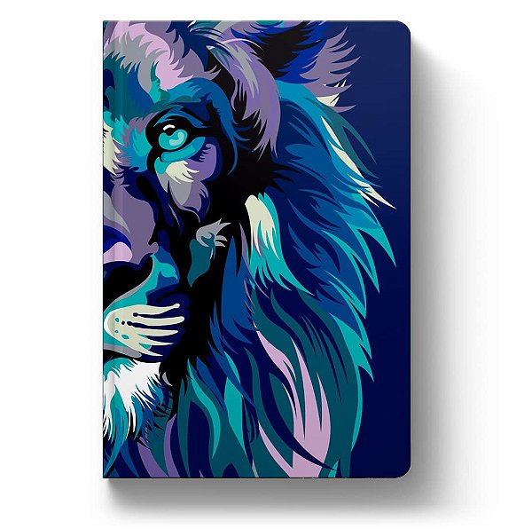 Bíblia Sagrada NVT Slim - Lion Colors Cool