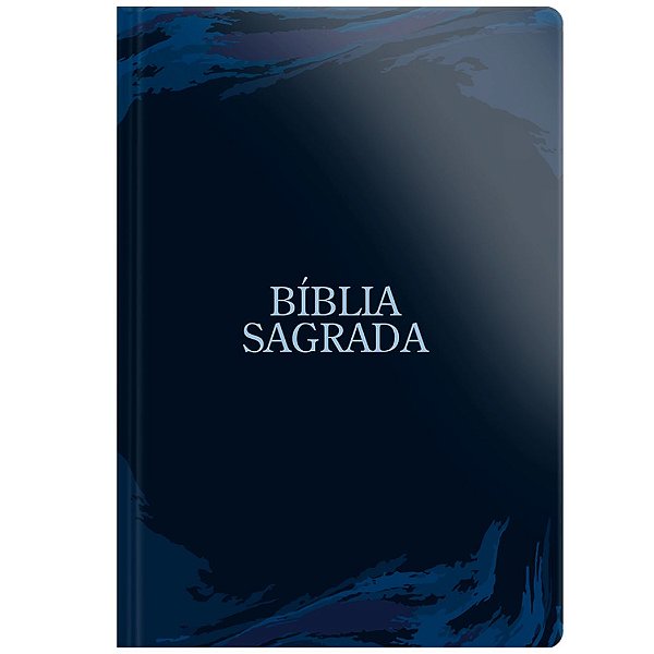 Bíblia ACF Brochura - Azul - Geográfica