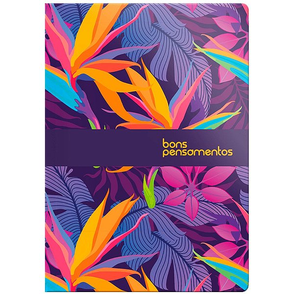 Caderno de Anotações - Bons Pensamentos - Capa Dura - Sublime