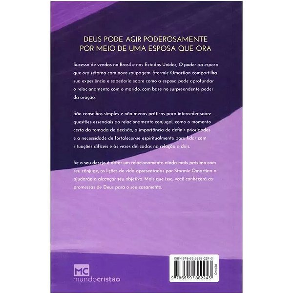 O Poder da Esposa que Ora, Stormie Omartian - Mundo Cristão - Nova Capa