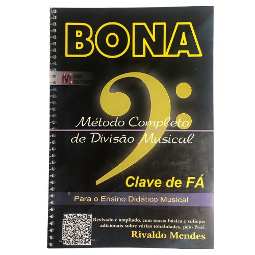 Bona - Método Completo de Divisão Musical - Clave de Fá - EME