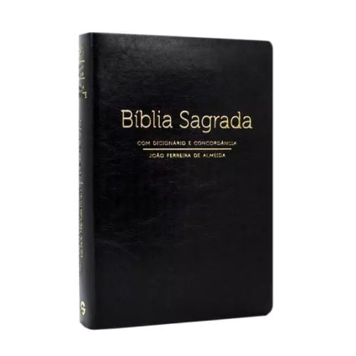Bíblia RC, Letra Extra Gigante - Com Dicionário e Concordância - Luxo Preta - Geográfica