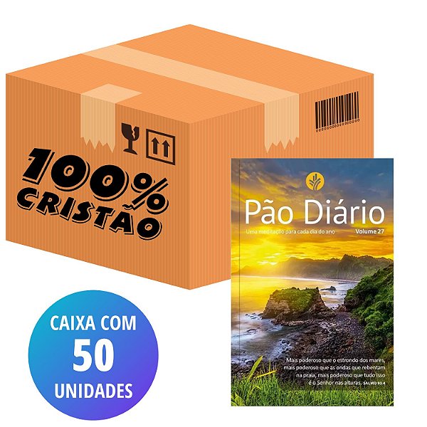 Caixa Pão Diário - Volume 27 - Edição 2024 - Capa Paisagem - (50 Unidades)