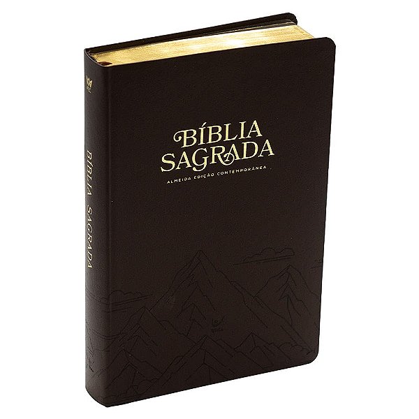 Bíblia AEC, Letra Grande - Montanha Marrom - Vida #20AnosDe100%