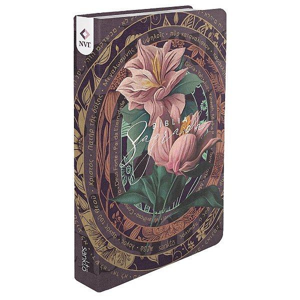 Bíblia NVT - Pop Flex: Nomes de Deus Floral - Sankto