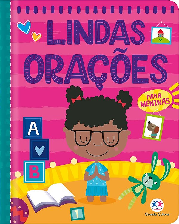 Lindas Orações para Meninas - Capa Almofadada - Ciranda Cultural