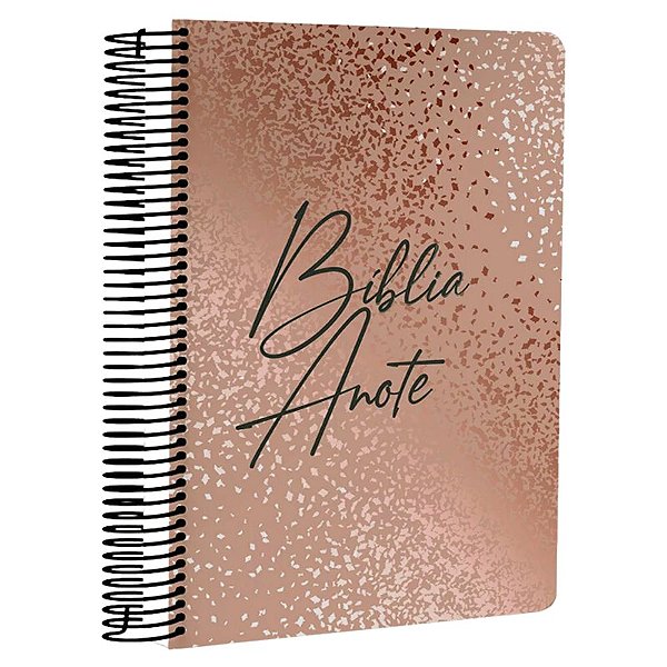 Bíblia Anote - NVI - Espiral - Letra Grande - Capa Púrpura - Geográfica