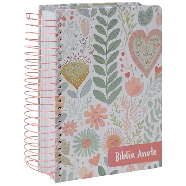 Bíblia Anote - RC - Espiral - Letra Grande - Acalento - Geográfica #Black