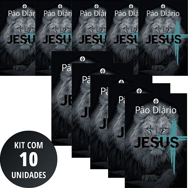 Kit 10 UN Pão Diário - Leão de Judá - Volume 28 - Edição 2025