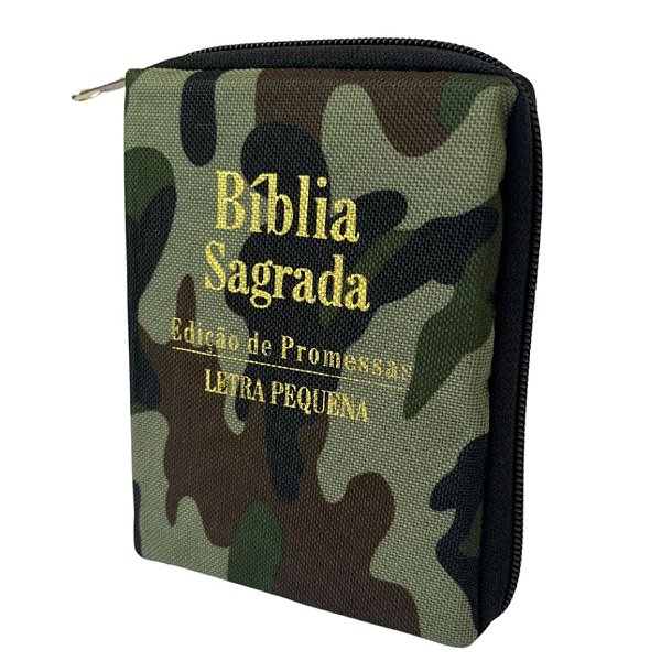 Bíblia Edição de Promessas Camuflada Pequena