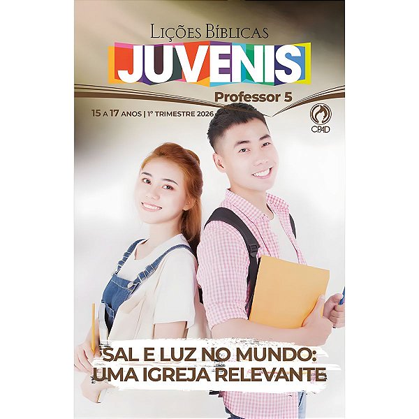 Revista Escola Dominical Juvenis - 1º TRIMESTRE DE 2026