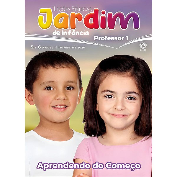 Revista Escola Dominical Jardim de Infância - 1º TRIMESTRE DE 2026