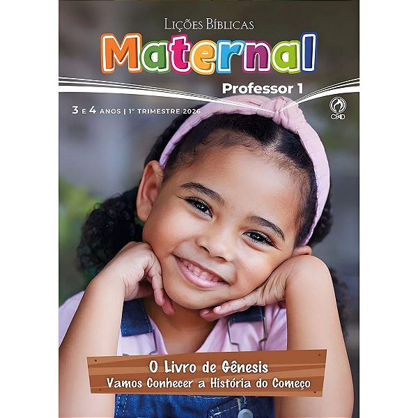 Revista Escola Dominical Maternal - 1º TRIMESTRE DE 2026