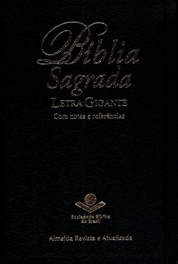 Bíblia RA Letra Gigante Notas e Referências