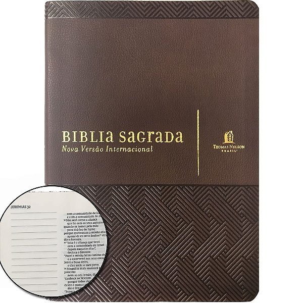 Bíblia NVI Com Espaço Para Anotações - Luxo
