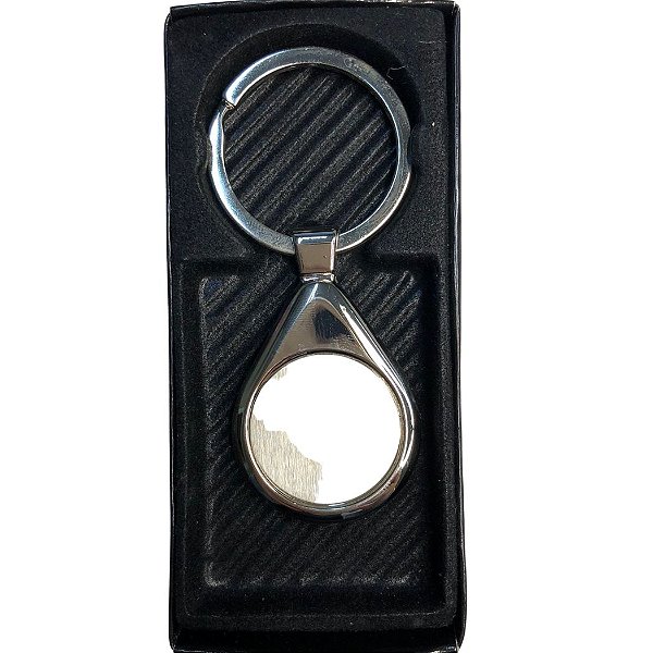 Chaveiro Metal Gota - Personalizado
