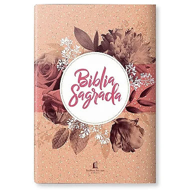 Bíblia NVI Leitura Perfeita - Meu Plano Perfeito - Rosa Floral