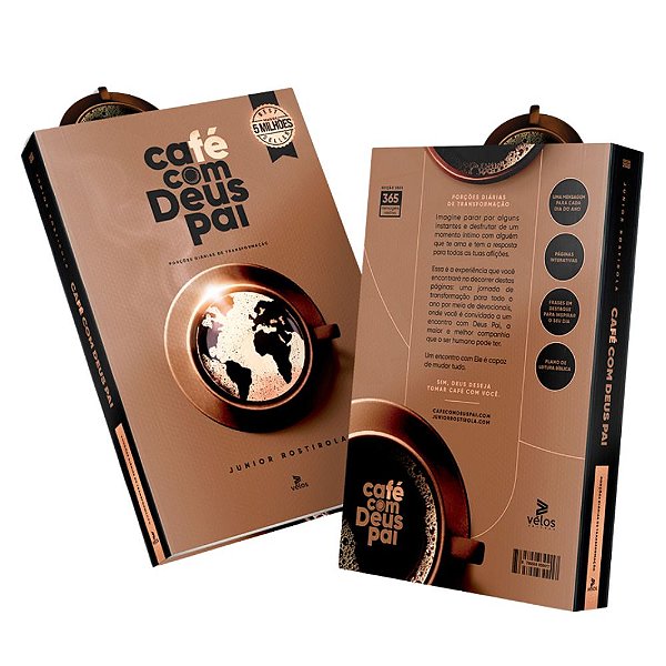 Café com Deus Pai 2025 - Junior Rostirola - Porções Diárias de Transformação - Véloz