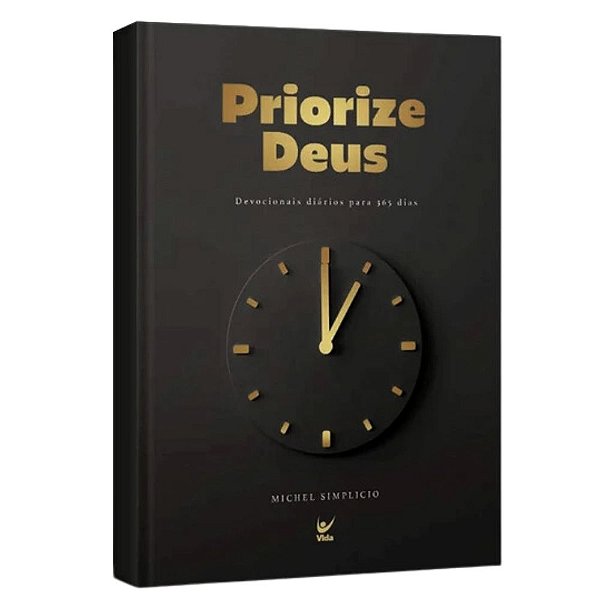 Priorize Deus 2025, Michel Simplicio - Capa Dura - Vida #20AnosDe100%