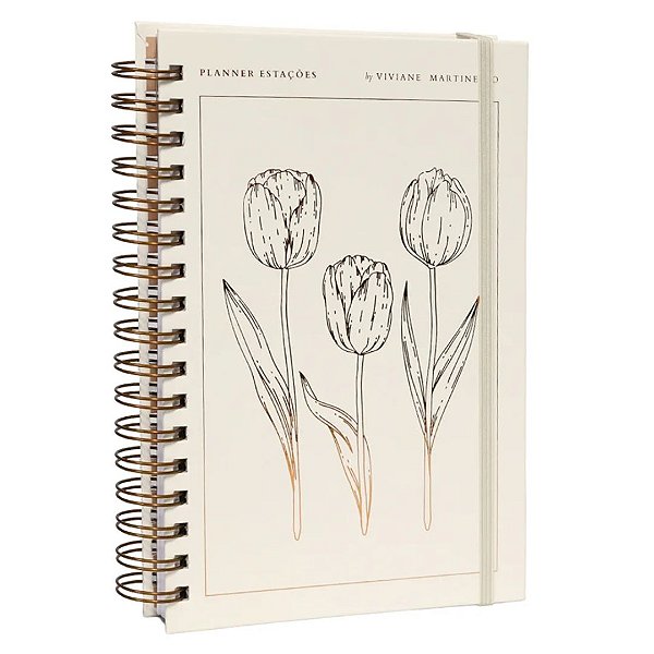 Planner Estações Capa Abstrata - Viviane Martinello - Vida #20AnosDe100%