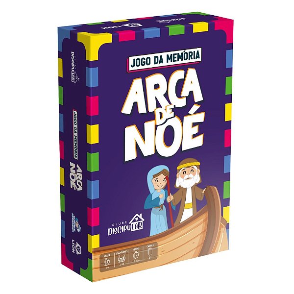Jogo da Memória - Arca de Noé - Lion #20AnosDe100%