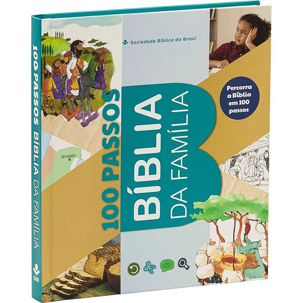 100 Passos - Bíblia da Família - SBB