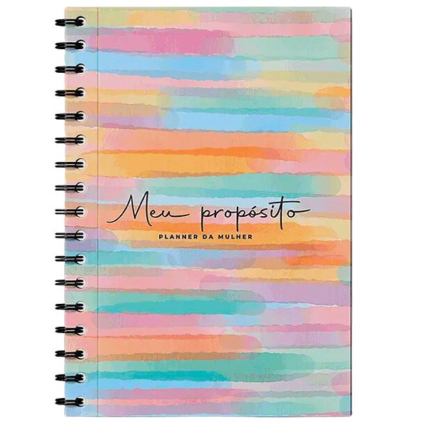 Meu Propósito Planner da Mulher - Aquarela - Bello