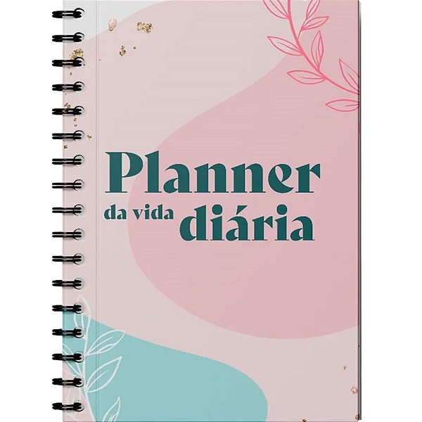 Planner da Vida Diária - Color Pastel - Bello