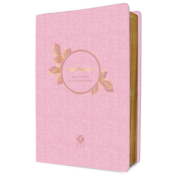 Bíblia NVT - Slim Luxo - Textura em Linho - Pão Diário#Excd1