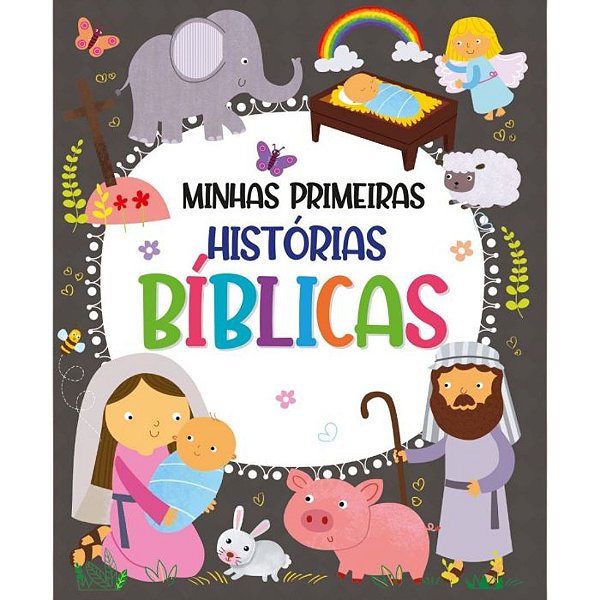 Minhas Primeiras Histórias Bíblicas - Pé da letra - Livro Almofadado #20AnosDe100%