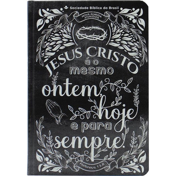 Bíblia NAA Hebreus 13:8 - Capa Dura - SBB