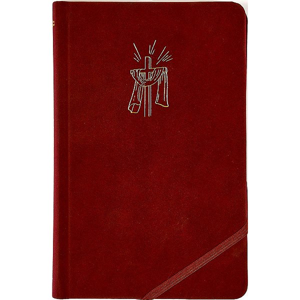 Bíblia NVI Slim Cereja - Capa Dura Luxo Cruz Vazia - Thomas Nelson