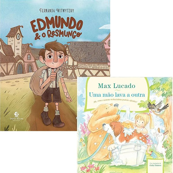 Kit Edmundo e o Resmungo + Uma Mão Lava a Outra - Thomas Nelson