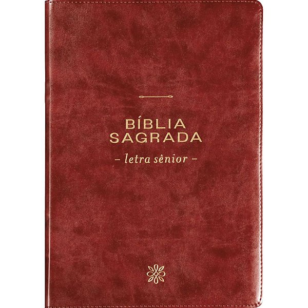 Bíblia NVI Vinho - Letra Sênior - Capa Luxo - Thomas Nelson