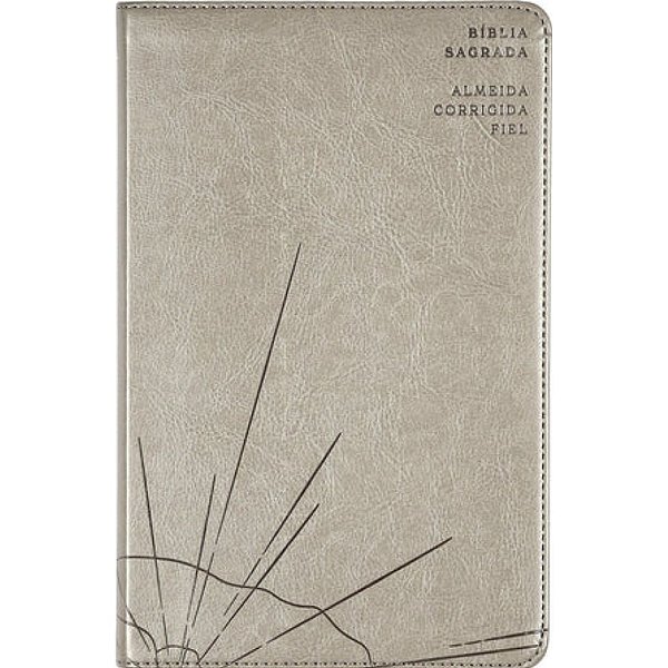 Bíblia ACF Cinza - Capa Luxo - Thomas Nelson