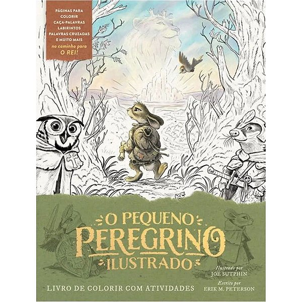 Livro de Colorir: O Pequeno Peregrino Ilustrado - Mundo Cristão