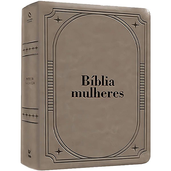 Bíblia Mulheres NAA Acinzentada, Viviane Martinello - Capa Luxo - Vida