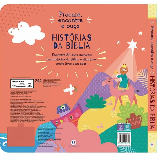 Procure Encontre e Ouça Histórias da Bíblia - Ciranda Cultural